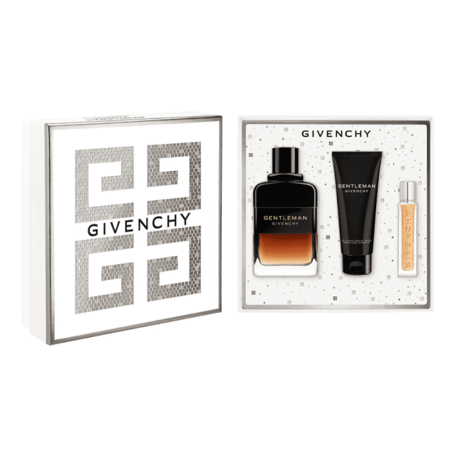 Gentleman Réserve Privée | Coffret Eau de Parfum avec son Vaporisateur de Voyage et son Gel Douche