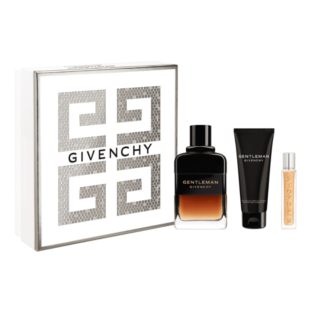 Gentleman Réserve Privée | Coffret Eau de Parfum avec son Vaporisateur de Voyage et son Gel Douche Gentleman Réserve Privée | Coffret Eau de Parfum avec son Vaporisateur de Voyage et son Gel Douche