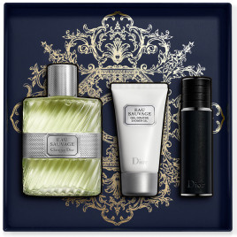 Eau Sauvage | Coffret Eau de toilette, Vaporisateur de Voyage et Gel Douche