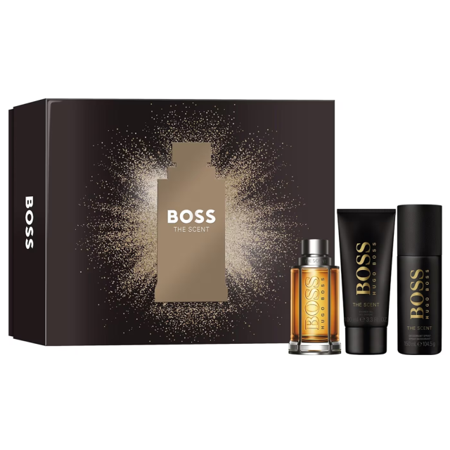 Boss The Scent | Coffret Eau de Toilette avec son Gel Douche et son Déodorant Spray