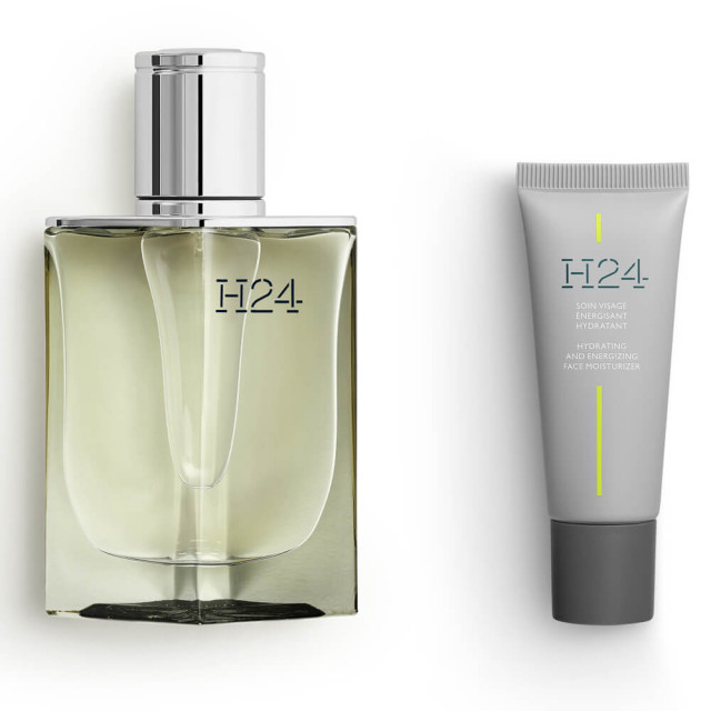 H24 | Coffret Eau de Parfum et son Soin Visage Énergisant Hydratant