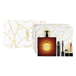 Opium | Coffret Eau de Parfum avec son Mascara et son Rouge à Lèvres