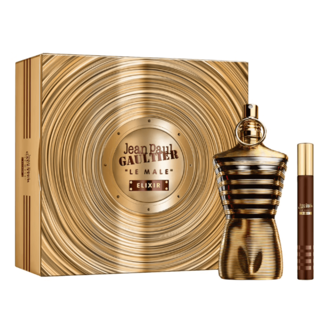 Le Male Elixir | Coffret Parfum et son Vaporisateur de Voyage