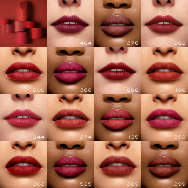 L'Absolu Rouge Intimatte |Rouge à Lèvres Mat - Effet Flouté