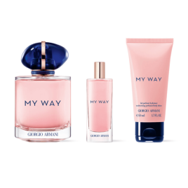 My Way | Coffret Eau de Parfum avec son Vaporisateur de Sac et son Lait Parfumé