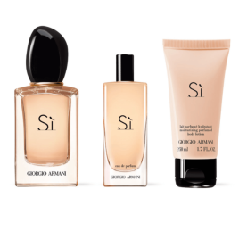 Sì | Coffret Eau de Parfum avec son Vaporisateur de Sac et son Lait Parfumé