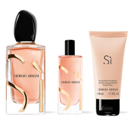 Sì | Coffret Eau de Parfum Intense avec son Vaporisateur de Sac et son Lait Parfumé