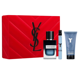 Y pour Homme | Coffret Eau de Parfum avec son vaporisateur de voyage et son gel douche