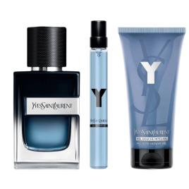 Y pour Homme | Coffret Eau de Parfum avec son vaporisateur de voyage et son gel douche