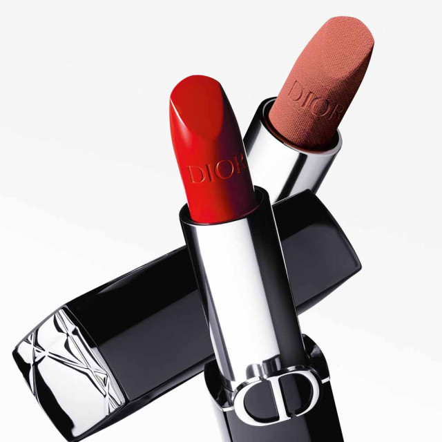 Rouge Dior | Recharge Baume à lèvres coloré soin floral - couleur couture naturelle