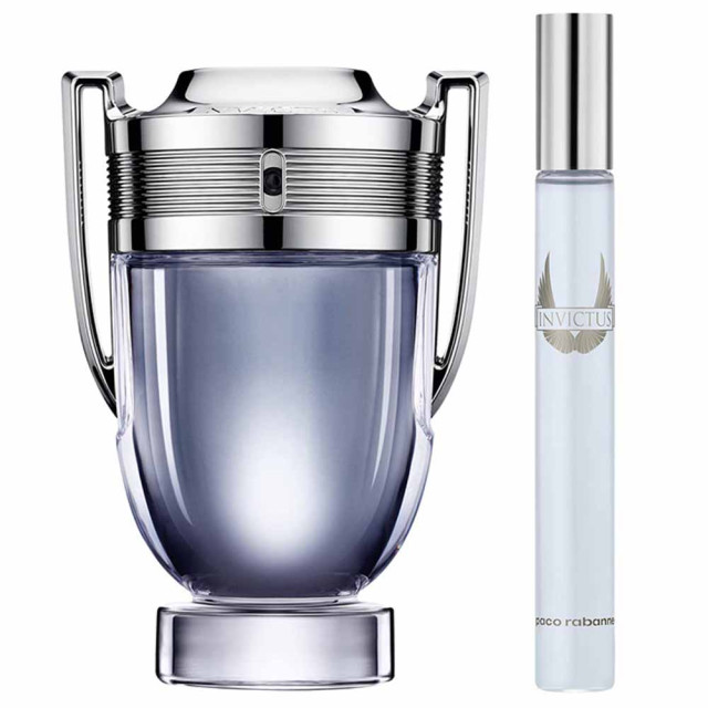 Invictus | Coffret Eau de Toilette et Vaporisateur de Voyage