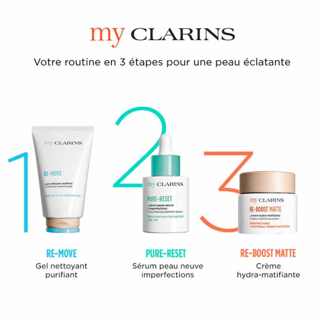 RE-BOOST | Crème hydra-matifiante - Peaux mixtes à grasses