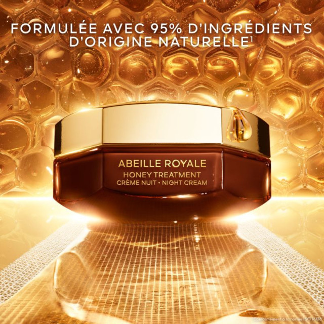 Abeille Royale Honey Treatment Crème Nuit | La crème nuit correctrice des signes visibles de l'âge