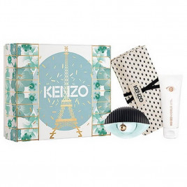 Kenzo World | Coffret Eau de Parfum avec Lait Corps et pochette Kenzo
