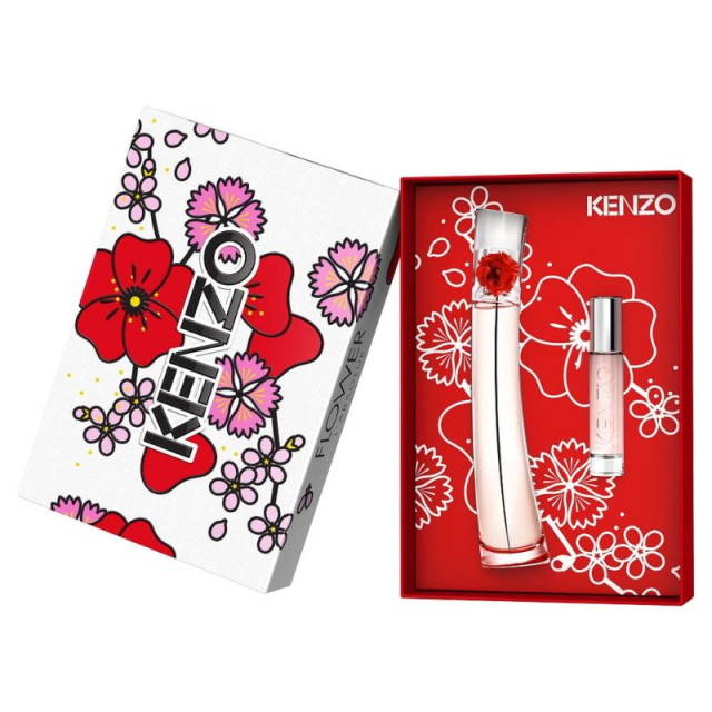 FLOWER BY KENZO L'ABSOLUE | Coffret Eau de Parfum et son vaporisateur de sac