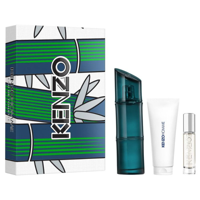 Kenzo Homme | Coffret Eau de Toilette avec son gel douche et son vaporisateur de voyage