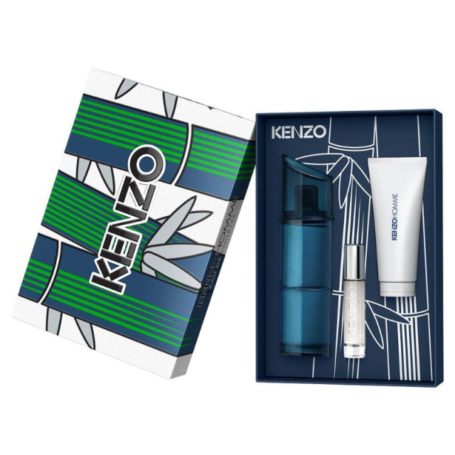 Kenzo Homme | Coffret Eau de Toilette avec son gel douche et son vaporisateur de voyage