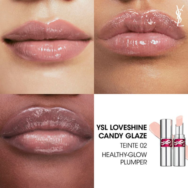YSL Loveshine Candy Glaze | Baume éclat repulpant confort et hydratation