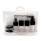 1 pot 10 ml + 1 pot 15 ml + 2 flacons 30 ml + 1 flacon pulvérisateur 30 ml + 1 flacon pompe 30 ml 