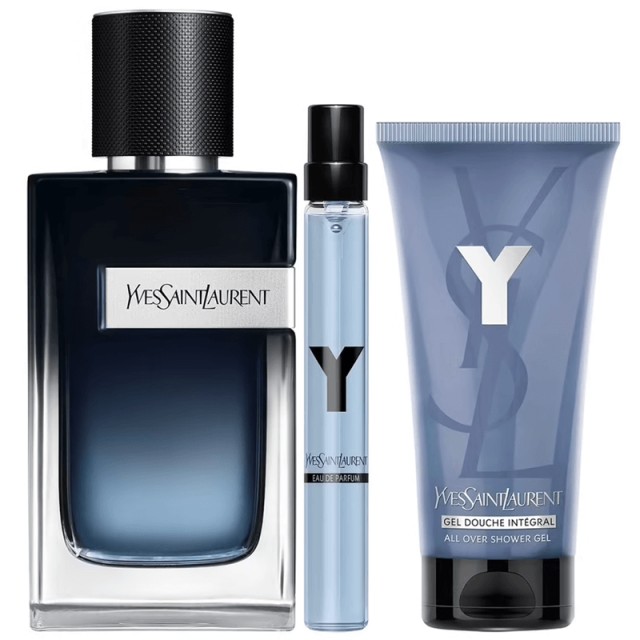Y pour Homme | Coffret Eau de Parfum, Vaporisateur de voyage et Gel Douche