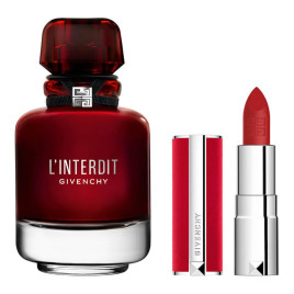 L'Interdit Rouge | Coffret Eau de Parfum et son mini rouge à lèvres
