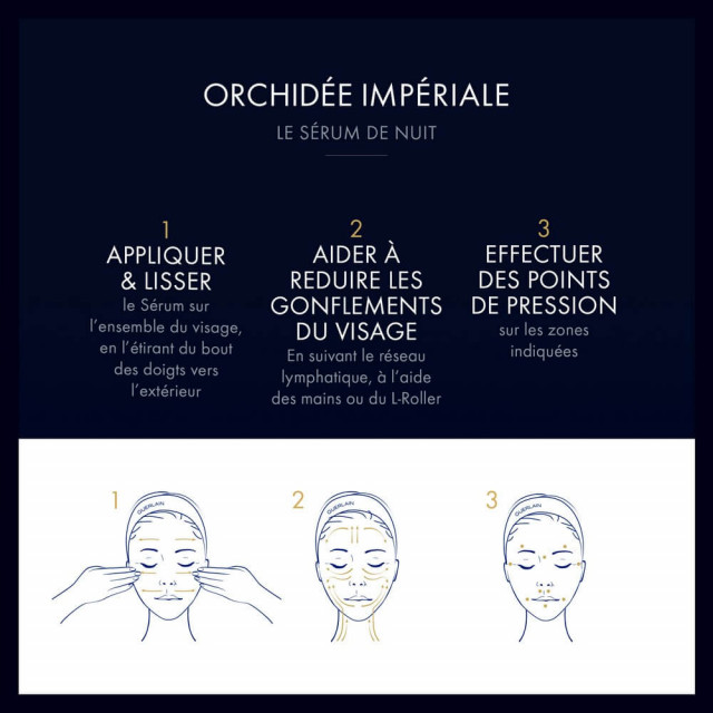 Orchidée Impériale Le Sérum de Nuit | Régénération nocturne exceptionnelle de la peau