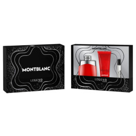 Legend Red | Coffret Eau de Parfum avec son vaporisateur de voyage et son gel douche
