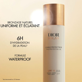 Dior Solar | L'Huile Protectrice Visage et Corps SPF 15 Huile solaire - spray solaire
