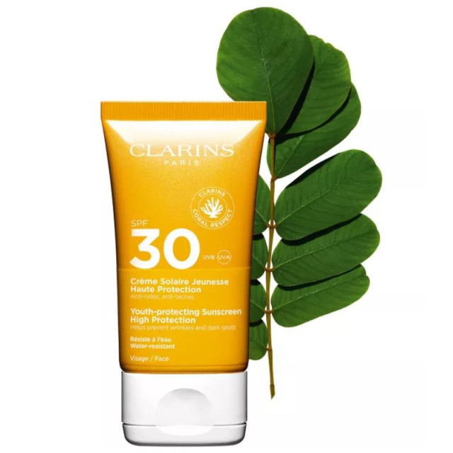 Crème Solaire Visage SPF 30 | Anti-rides, anti-tâches