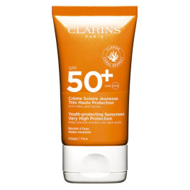 Crème Solaire Visage SPF 50+ | Anti-rides, anti-tâches