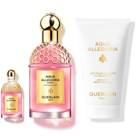 Aqua Allegoria | Coffret Florabloom Forte Eau de Parfum, sa miniature et son lait corps