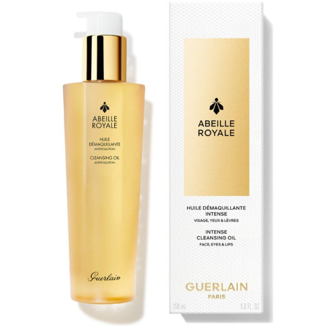 Abeille Royale Huile Démaquillante Anti-pollution | Démaquille en douceur. Visage, yeux et lèvres.