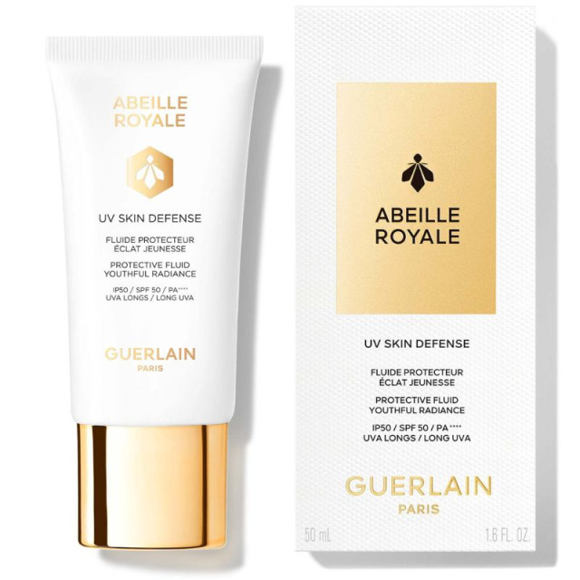 Abeille Royale UV Skin Defense | Fluide protecteur éclat jeunesse SPF 50 / PA++++
