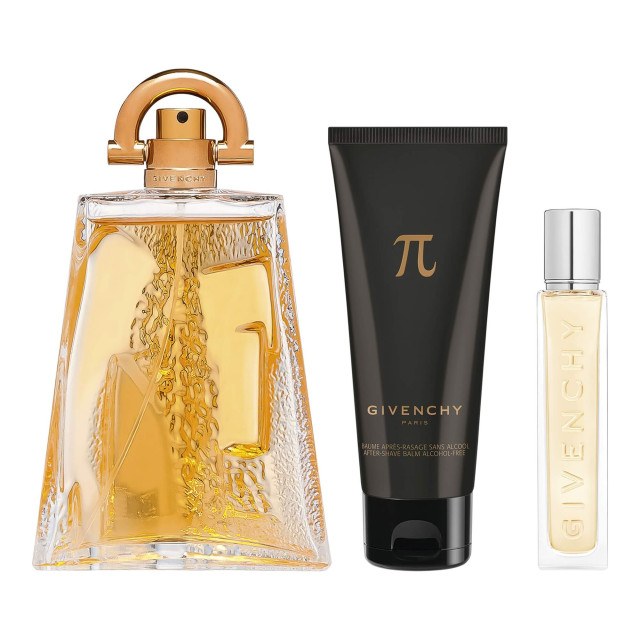PI | Coffret Eau de Toilette, baume après-rasage et vaporisateur de voyage