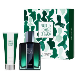 Pour un Homme | Coffret Parfum et gel douche corps et cheveux