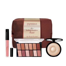 Mes indispensables beauté | Coffret fards à paupières, enlumineur et gloss