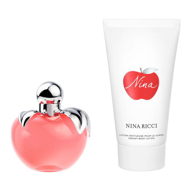 Nina | Coffret Eau de Toilette et son lait corps Nina | Coffret Eau de Toilette et son lait corps