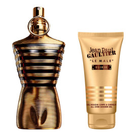 Le Male Elixir | Coffret Parfum et gel douche corps et cheveux