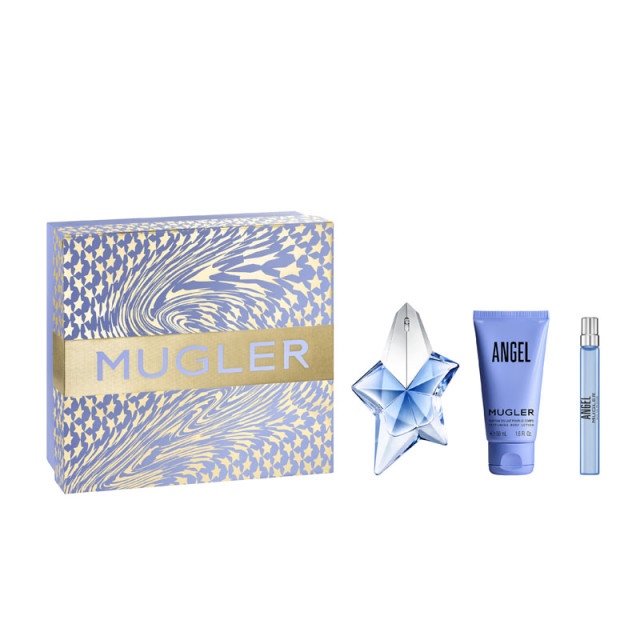 Angel | Coffret Eau de Parfum avec son lait corps et son vaporisateur de sac Angel | Coffret Eau de Parfum avec son lait corps et son vaporisateur de sac