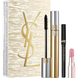 Mascara Volume Effet Faux Cils | Coffret Mascara avec son mini baume à lèvres et crayon yeux