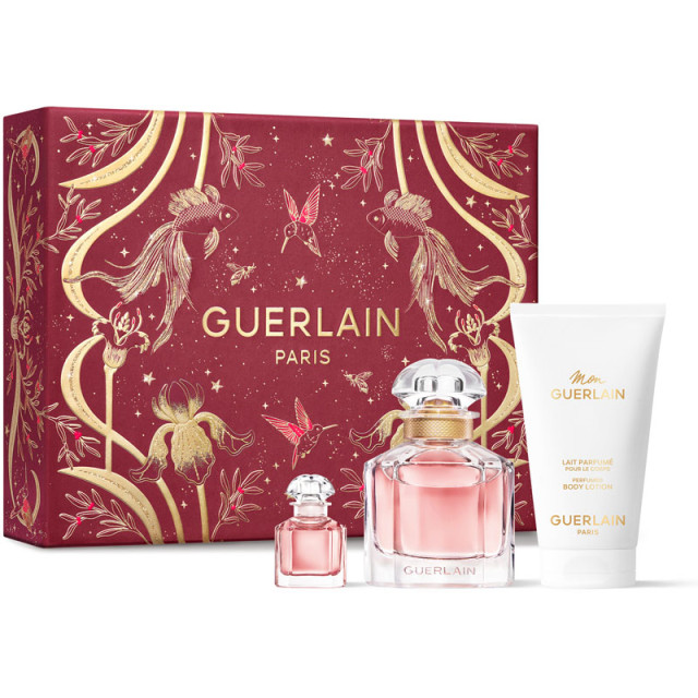 Mon Guerlain | Coffret Eau de Parfum, miniature et lait corps