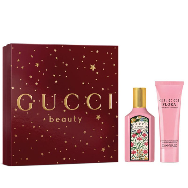 Gucci Flora Gorgeous Gardenia | Coffret Eau de Parfum et lait corps