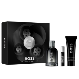 Boss Bottled Beyond | Coffret Eau de Parfum, vaporisateur de voyage et gel douche