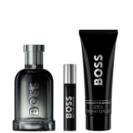 Boss Bottled Beyond | Coffret Eau de Parfum, vaporisateur de voyage et gel douche