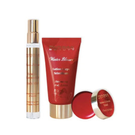 Cracker Bain Surprise Winter Blossom | Lotion pour le corps, brume corporelle et baume à lèvres