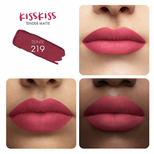 KissKiss Tender Matte | Rouge à Lèvres Mat Lumineux Confort 16H