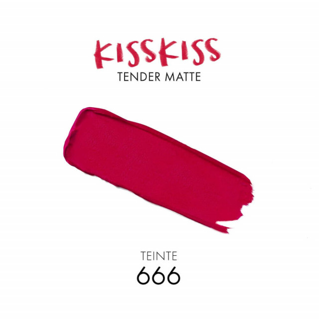 KissKiss Tender Matte | Rouge à Lèvres Mat Lumineux Confort 16H