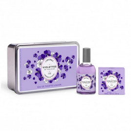 Violettes de Toulouse L'Originale | Coffret Eau de Toilette et Savon