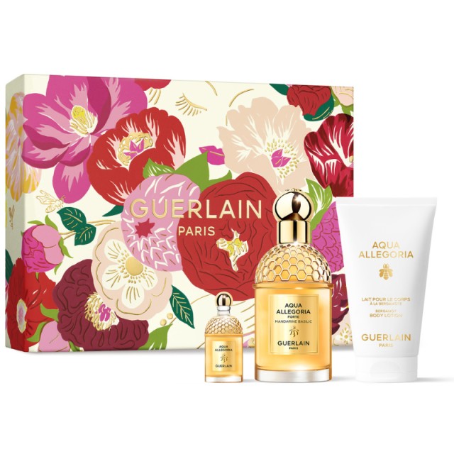 Aqua Allegoria | Coffret Mandarine Basilic Forte Eau de Parfum avec miniature et lait corps