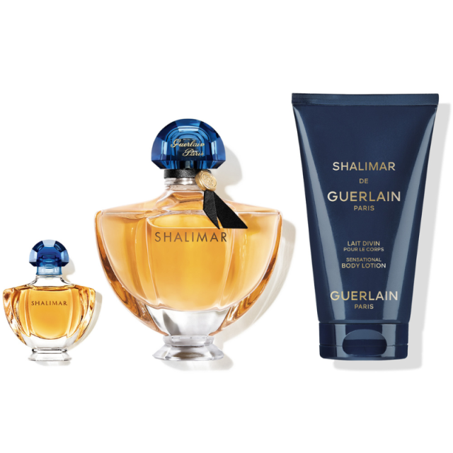 Shalimar | Coffret Eau de Parfum avec sa miniature et son lait corps